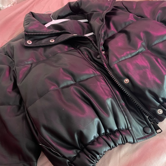 Black Puffer Jacket - Picture 6 of 6